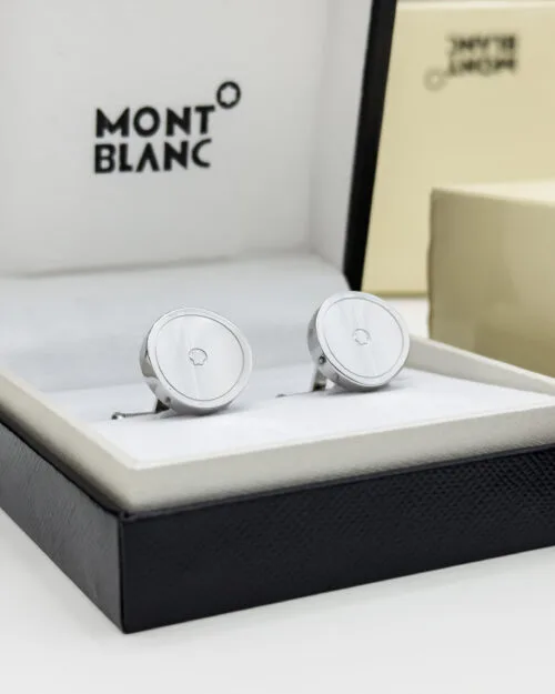 Montblanc Iconic Heritage Stainless Steel Cufflink MB111314