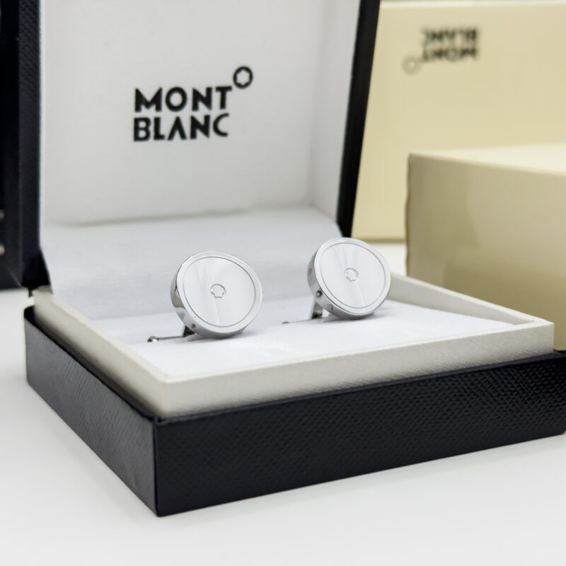 Montblanc Iconic Heritage Stainless Steel Cufflink MB111314