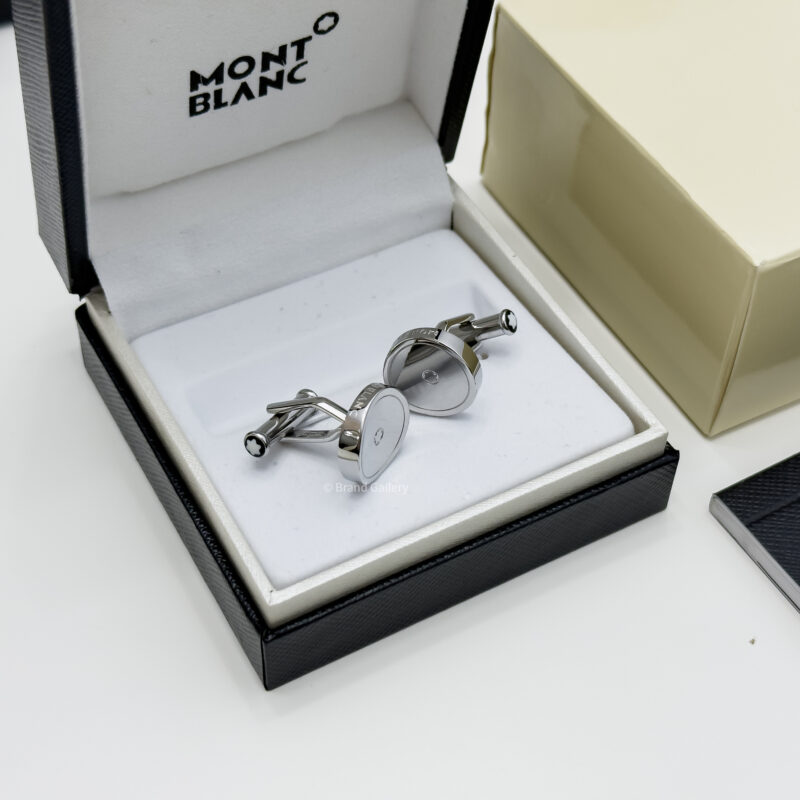 Montblanc Iconic Heritage Stainless Steel Cufflink MB111314