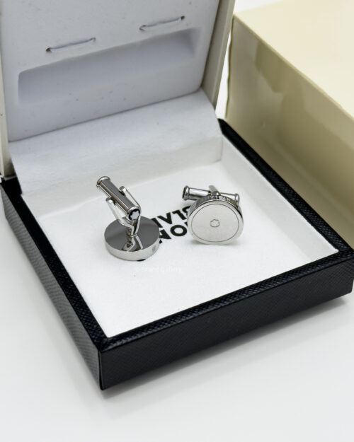 Montblanc Iconic Heritage Stainless Steel Cufflink MB111314