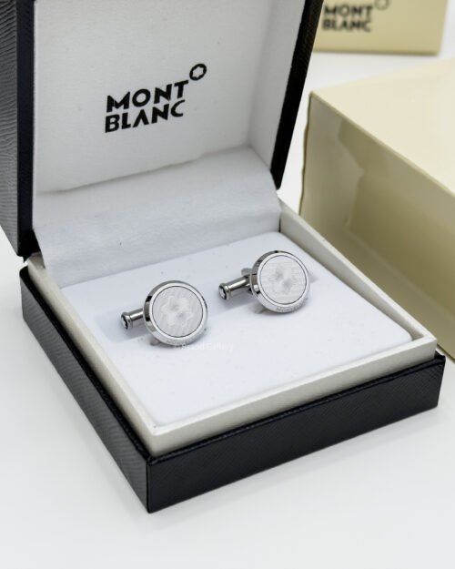 Montblanc Exploding Star Stainless Steel Cufflink MB123808