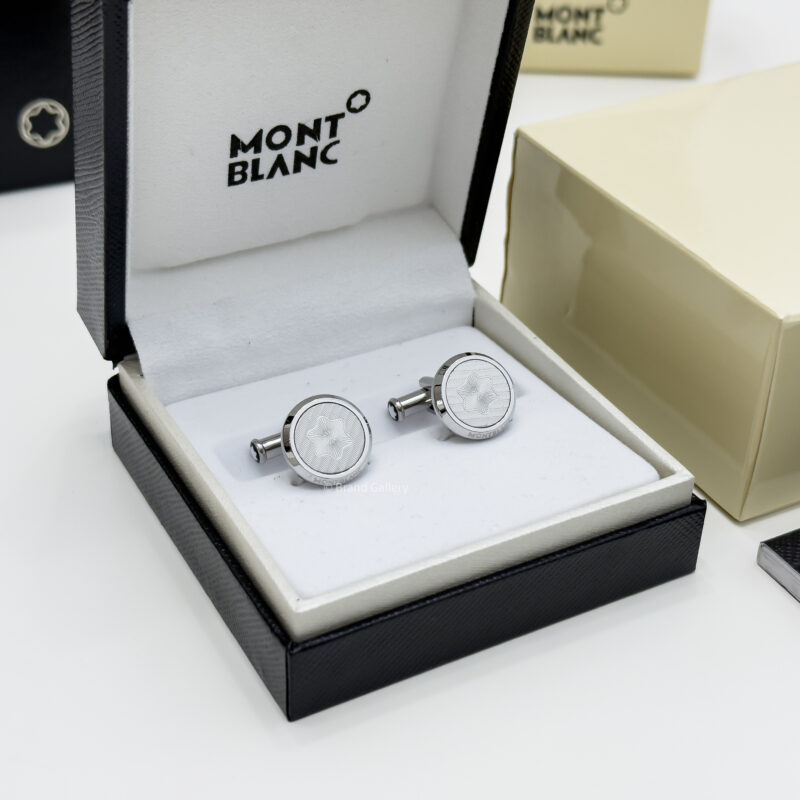 Montblanc Exploding Star Stainless Steel Cufflink MB123808