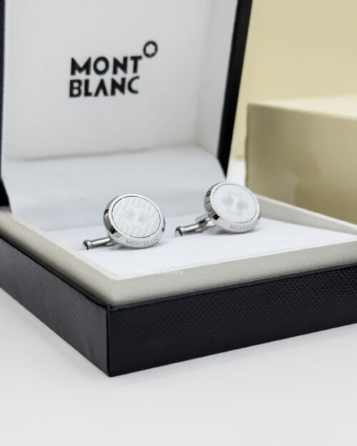 Montblanc Exploding Star Stainless Steel Cufflink MB123808