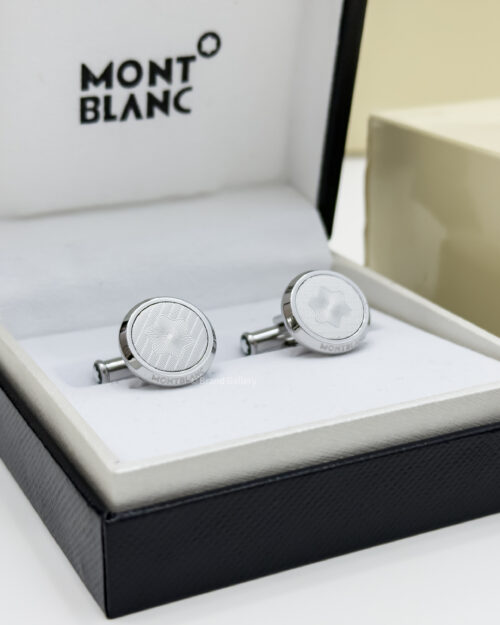 Montblanc Exploding Star Stainless Steel Cufflink MB123808