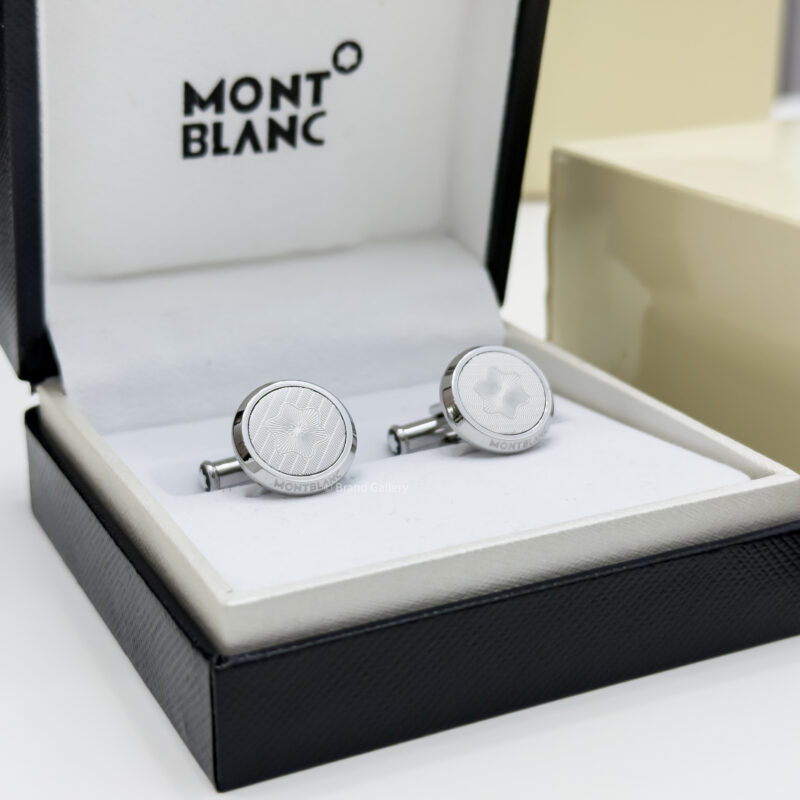 Montblanc Exploding Star Stainless Steel Cufflink MB123808