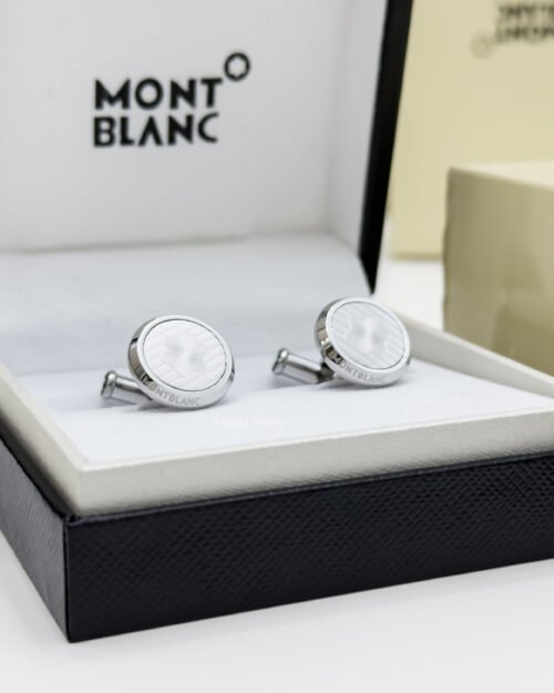 Montblanc Exploding Star Stainless Steel Cufflink MB123808
