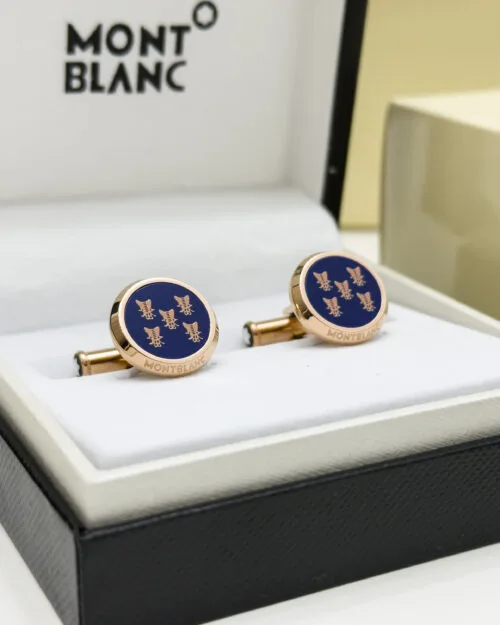 Rose Gold Bees Stainless Steel Cufflink MB128393