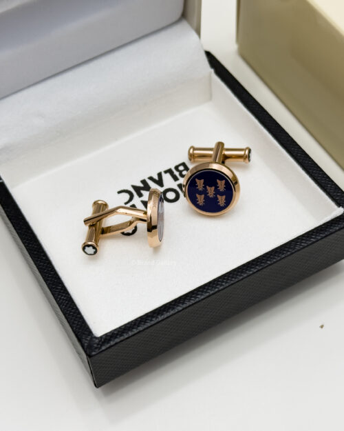 Rose Gold Bees Stainless Steel Cufflink MB128393
