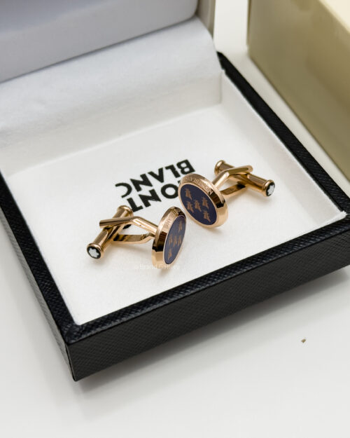 Rose Gold Bees Stainless Steel Cufflink MB128393