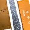 Louis Vuitton Grey MONOGRAM GRADIENT SILK TIE