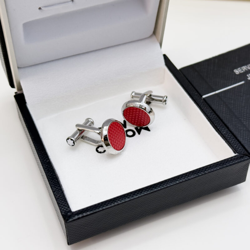 Montblanc Red Meisterstück Cufflink MB130269