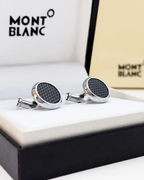 MONTBLANC | Black Meisterstück Cufflink MB132976 - A&A - Brand Gallery