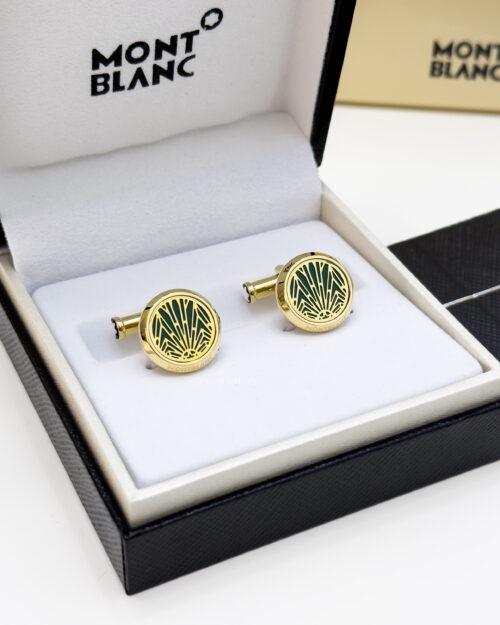Montblanc Green Meisterstück Origin Cufflink MB132979