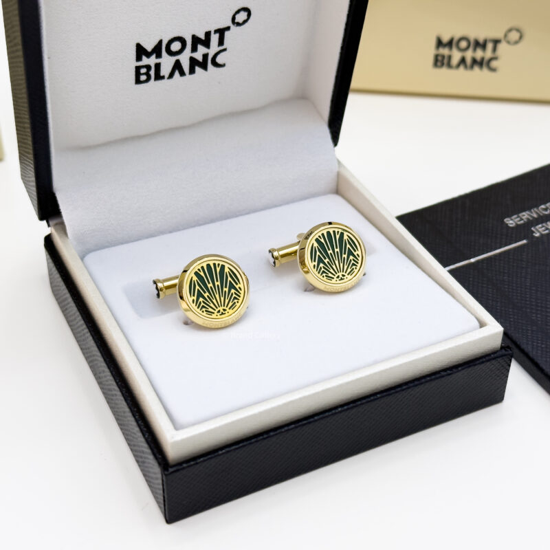 Montblanc Green Meisterstück Origin Cufflink MB132979