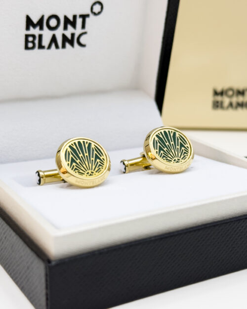 Montblanc Green Meisterstück Origin Cufflink MB132979