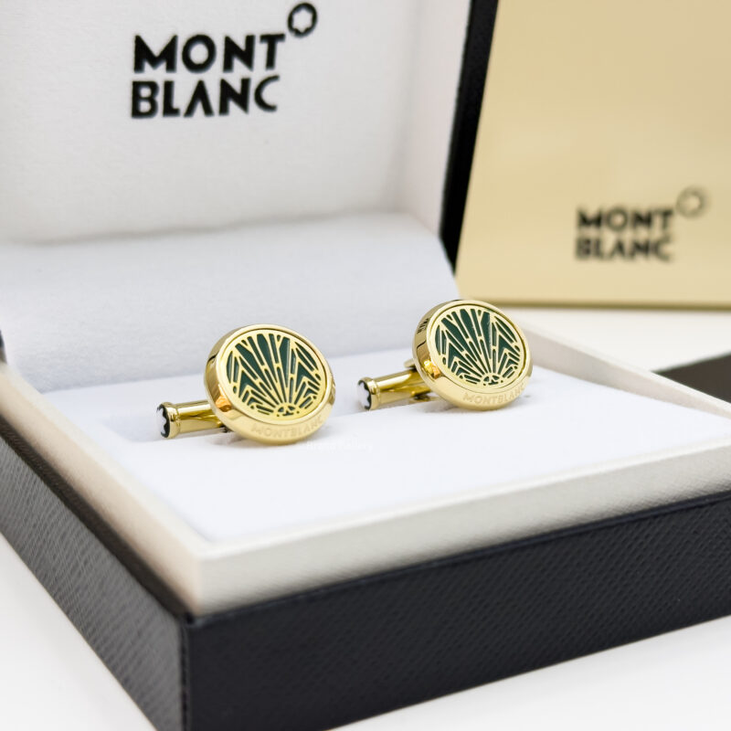 Montblanc Green Meisterstück Origin Cufflink MB132979