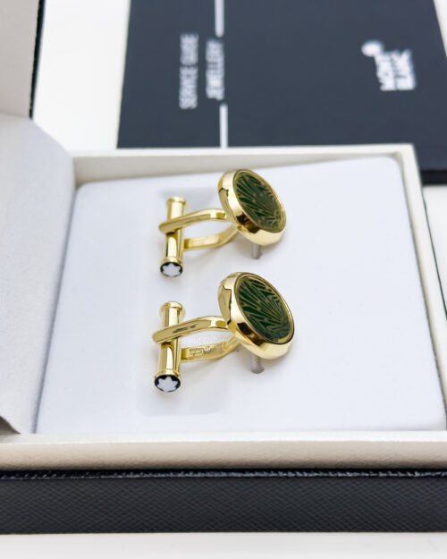 Montblanc Green Meisterstück Origin Cufflink MB132979
