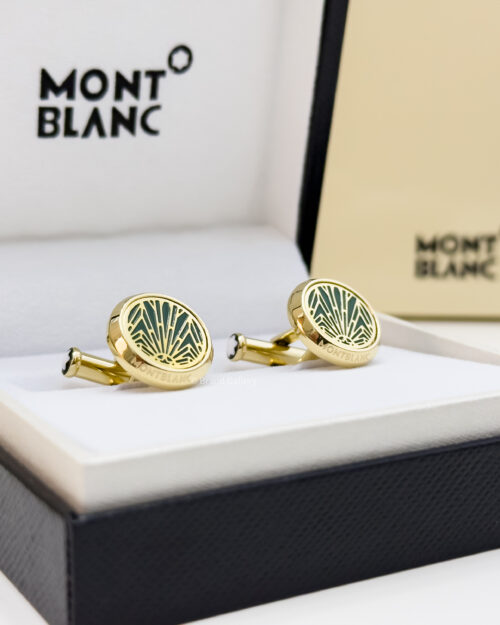 Montblanc Green Meisterstück Origin Cufflink MB132979
