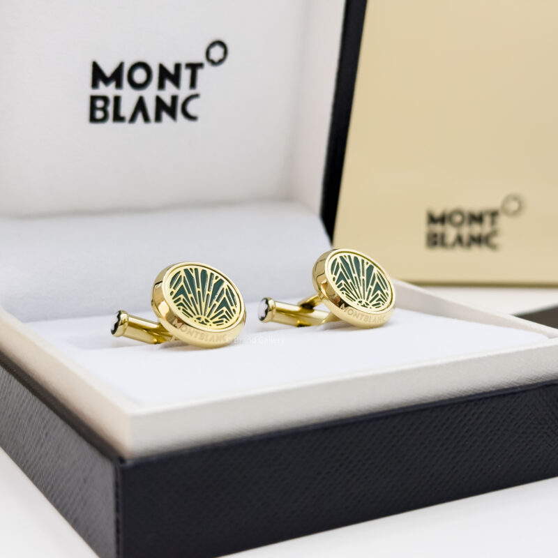 Montblanc Green Meisterstück Origin Cufflink MB132979