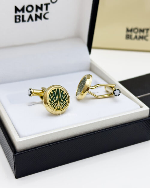 Montblanc Green Meisterstück Origin Cufflink MB132979