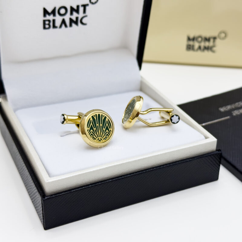 Montblanc Green Meisterstück Origin Cufflink MB132979