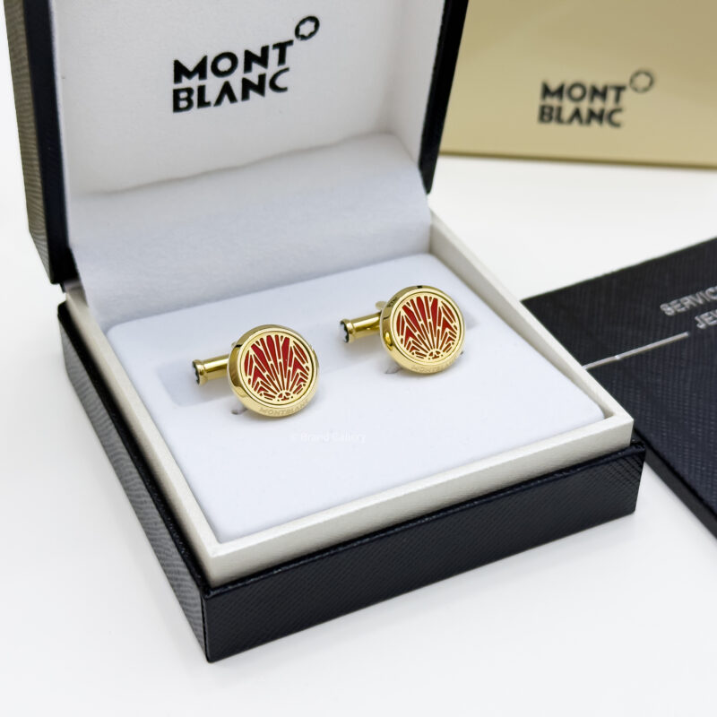 Montblanc Red Meisterstück Origin Cufflink MB132980