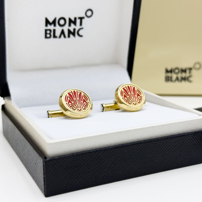 Montblanc Red Meisterstück Origin Cufflink MB132980