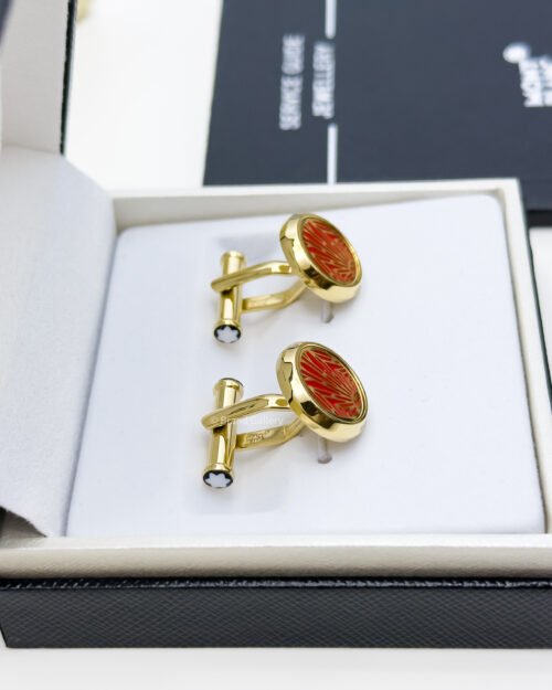 Montblanc Red Meisterstück Origin Cufflink MB132980