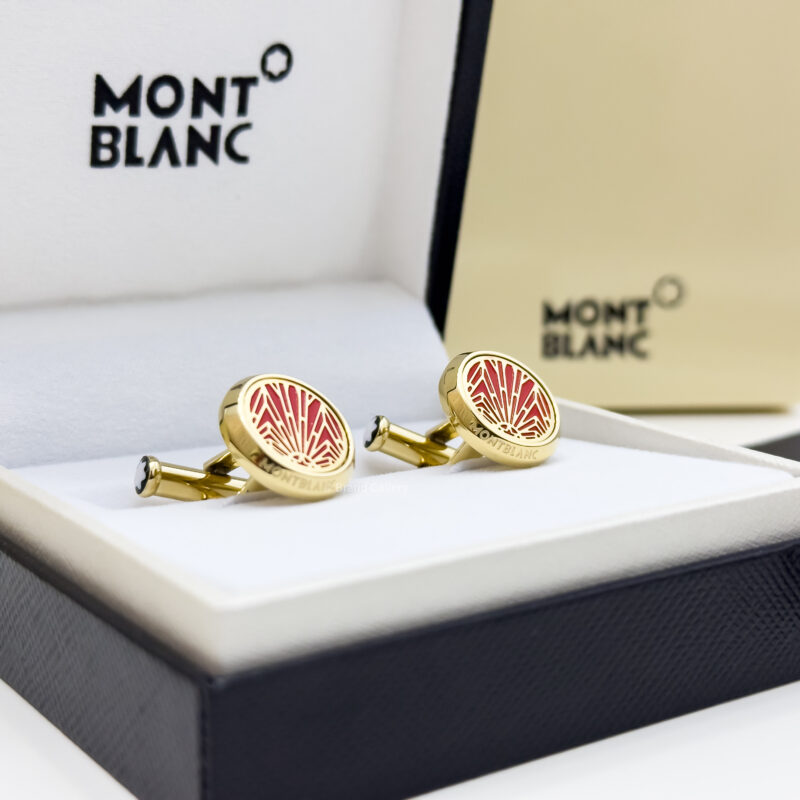 Montblanc Red Meisterstück Origin Cufflink MB132980