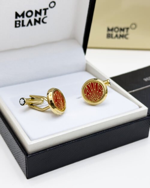 Montblanc Red Meisterstück Origin Cufflink MB132980