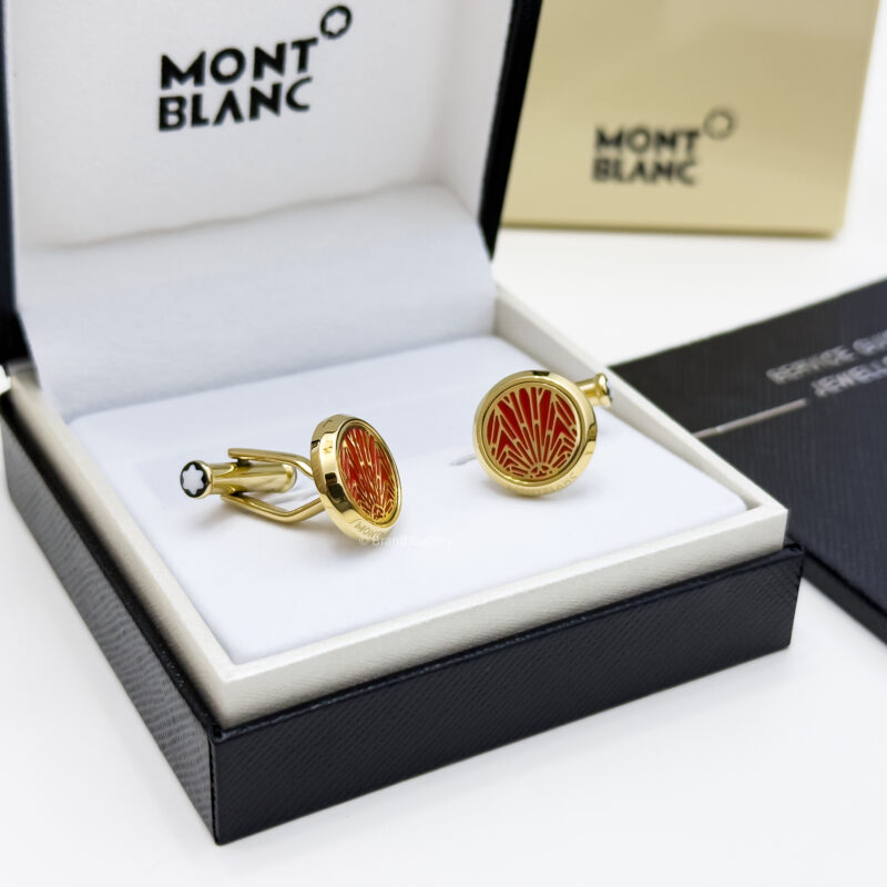 Montblanc Red Meisterstück Origin Cufflink MB132980