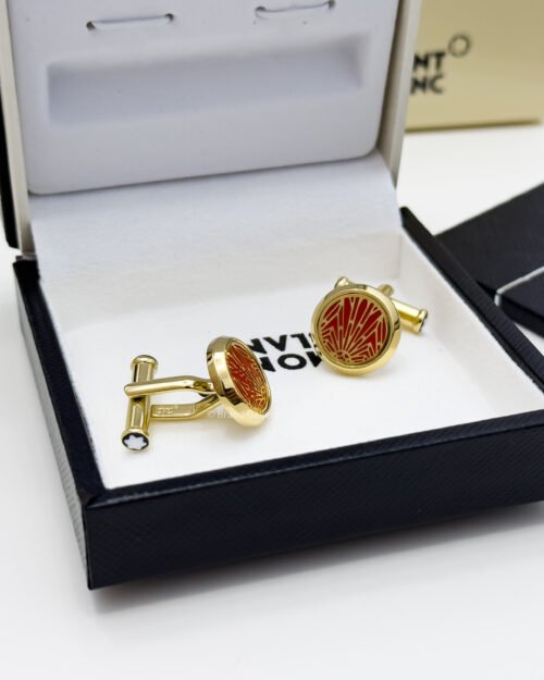 Montblanc Red Meisterstück Origin Cufflink MB132980