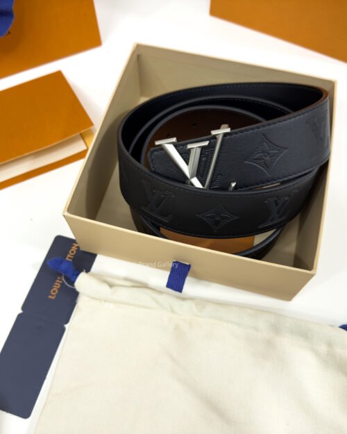 Louis Vuitton Initiales Dimension Black 40mm Reversible Belt