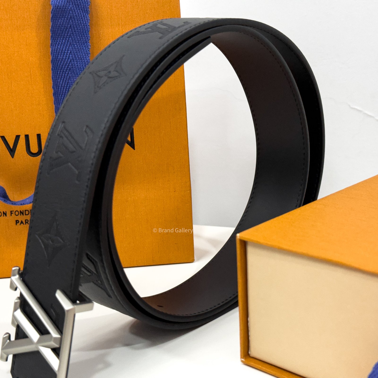 Louis Vuitton Initiales Dimension Black 40mm Reversible Belt