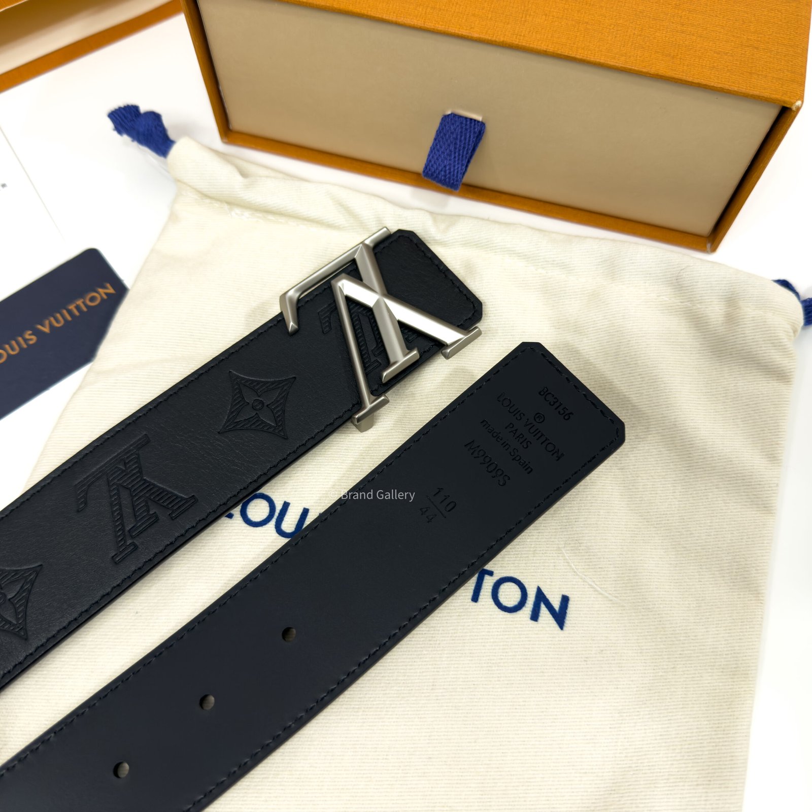 Louis Vuitton Initiales Dimension Black 40mm Reversible Belt