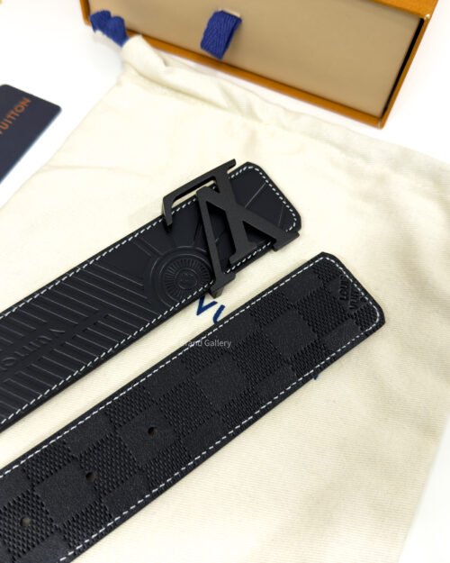 Louis Vuitton Initiales Damier Black 40mm Reversible Belt