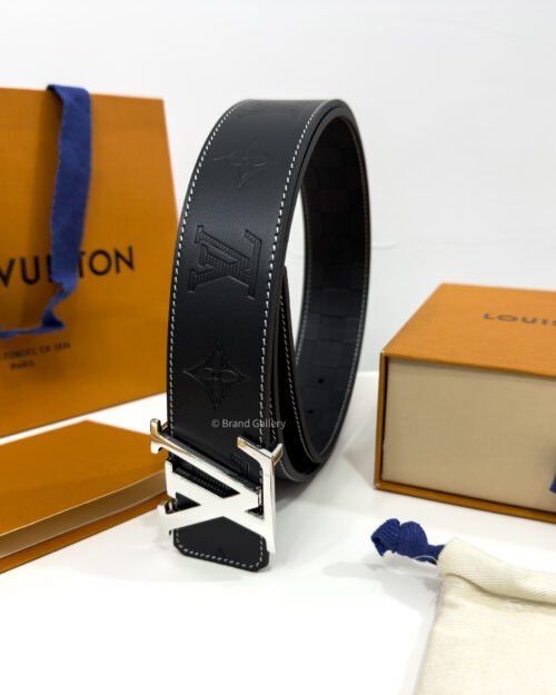 Louis Vuitton Dimension Damier Black 40mm Reversible Belt