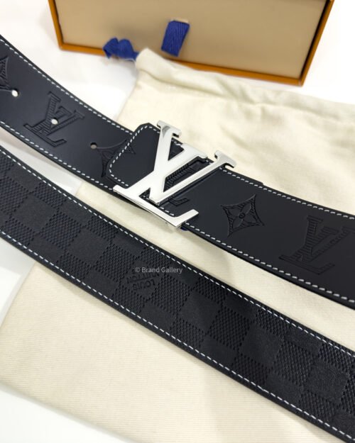Louis Vuitton Dimension Damier Black 40mm Reversible Belt
