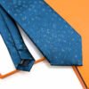 Hermes Marine Mors Dance Silk Tie