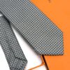 Hermes Brick White Mosaique du Faubourg Soft Silk Tie