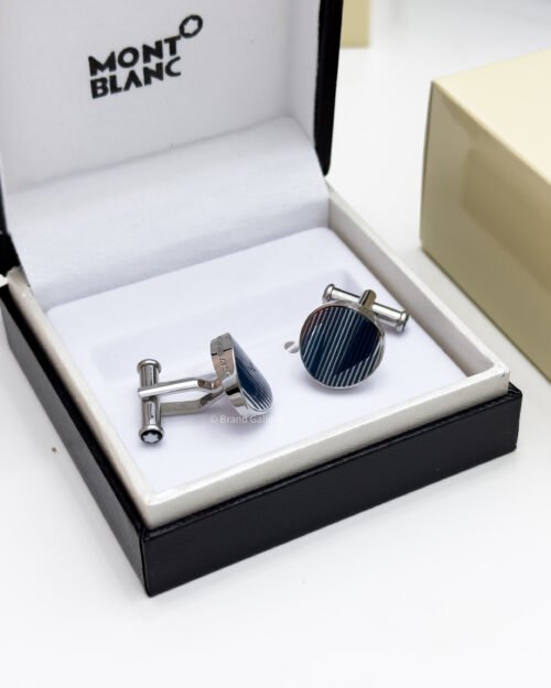 Montblanc Graphic Stripe Cufflink MB109785 - Luxury cufflink - A&A Brand Gallery Egypt