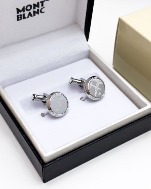Montblanc Prince Aviator Cufflink MB123795 - Luxury cufflink - A&A Brand Gallery Egypt