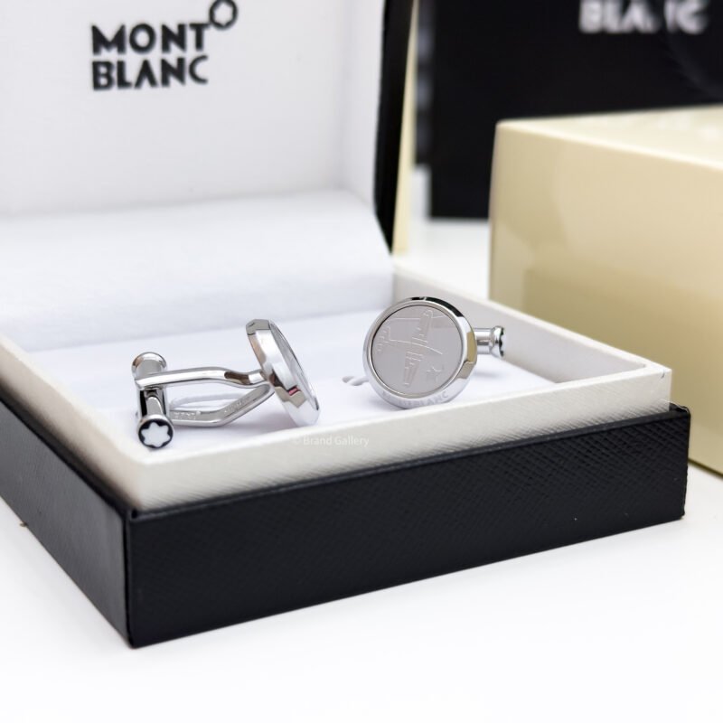 Montblanc Prince Aviator Cufflink MB123795 - Luxury cufflink - A&A Brand Gallery Egypt