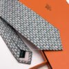 Hermes Pink Boucles en Vrac Silk Tie - Luxury tie - A&A Brand Gallery Egypt