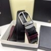Montblanc Horseshoe Black/cassis Reversible Leather Belt - Luxury belt - A&A Brand Gallery Egypt