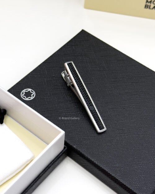 Montblanc Star Rubber Tie Bar - Luxury Tie Clip - A&A Brand Gallery Egypt