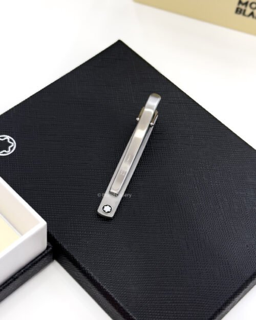 Montblanc Star Rubber Tie Bar - Luxury Tie Clip - A&A Brand Gallery Egypt
