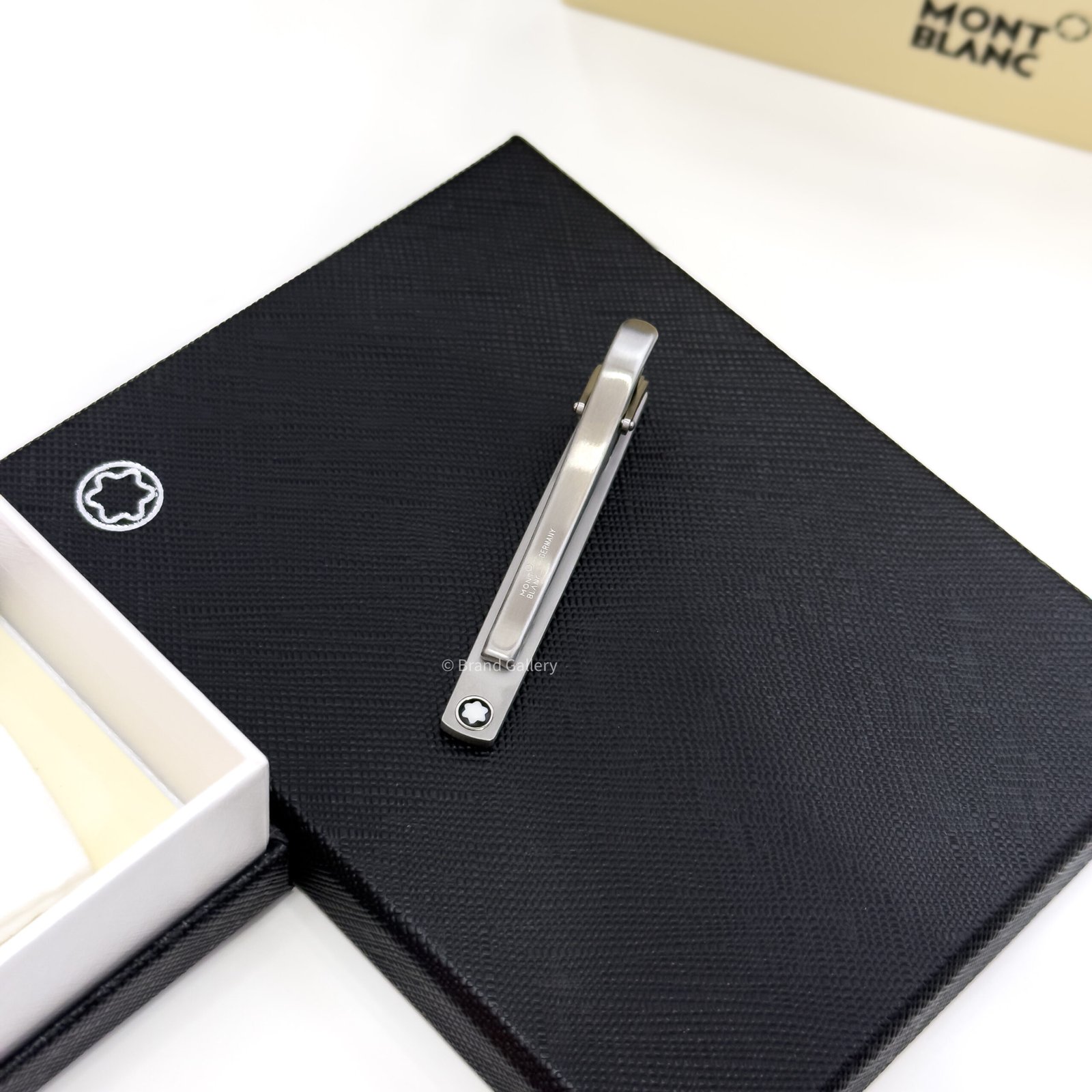 Montblanc Star Rubber Tie Bar - Luxury Tie Clip - A&A Brand Gallery Egypt