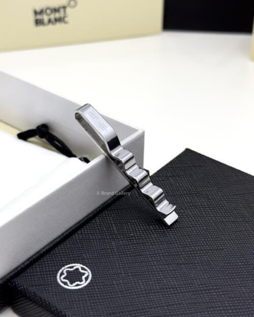 Montblanc Navy Meisterstück Tie Bar - Luxury Tie Clip - A&A Brand Gallery Egypt