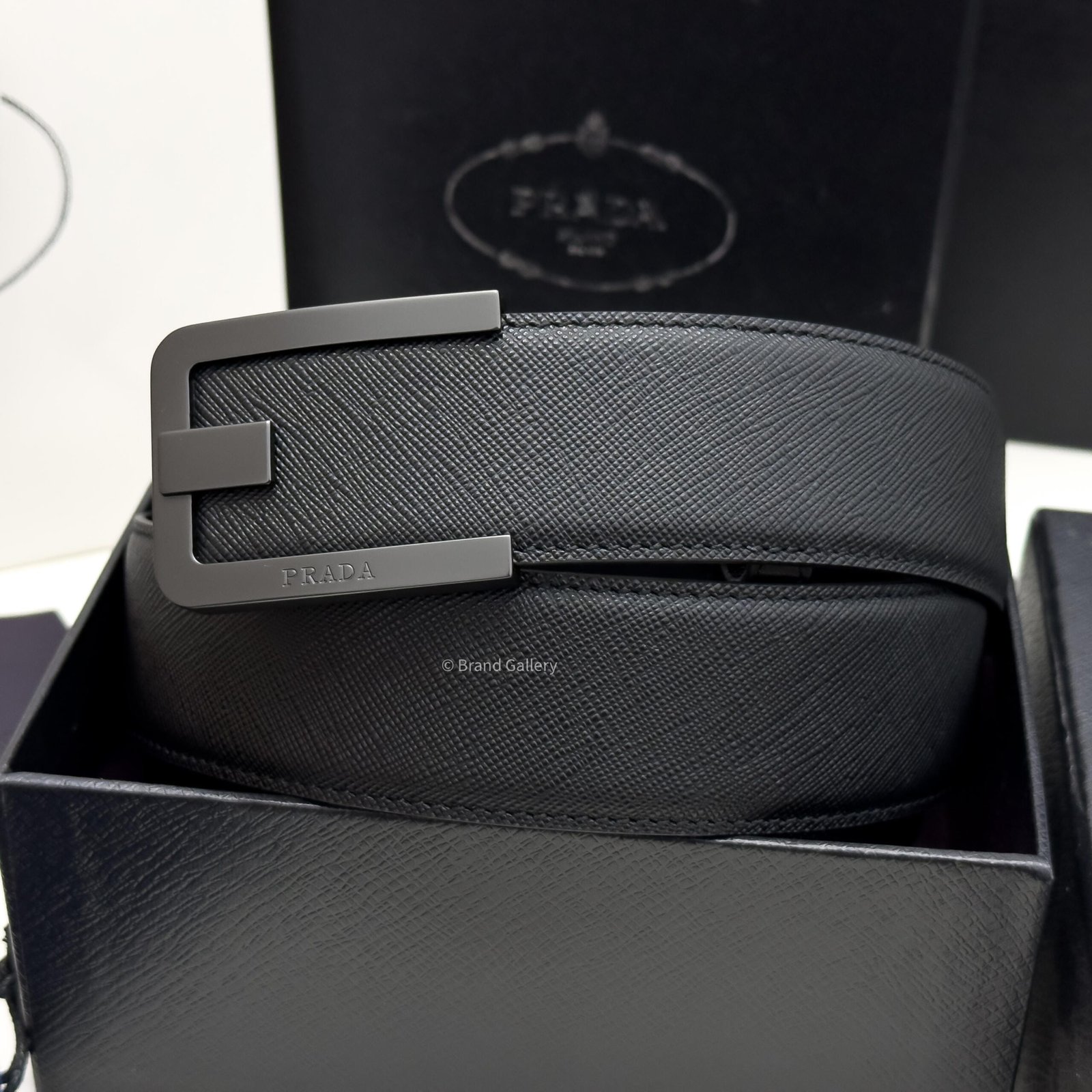 Prada Saffiano Leather Belt - Luxury belt - A&A Brand Gallery Egypt